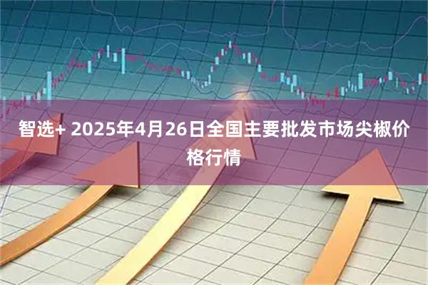 智选+ 2025年4月26日全国主要批发市场尖椒价格行情